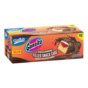 Marinela Gansito Snack Cakes, 1.76 OZ, 32 Packs