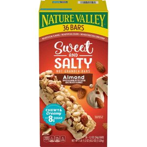 Nature Valley Sweet and Salty Nut Almond Granola Bars, 36 CT