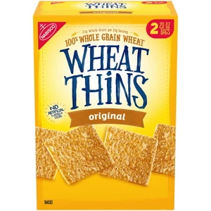 Wheat Thins Original Whole Grain Wheat Crackers, 40 OZ