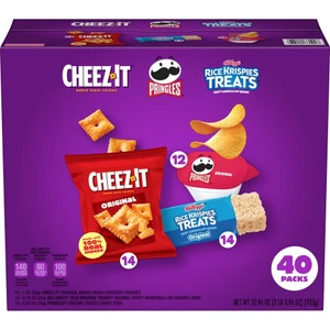 Kellogg's Classic Snack Mix Variety Pack, 40 CT