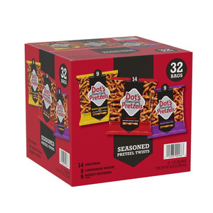 Dot's Homestyle Pretzel Twists Variety Pack, 1 OZ, 32 Packs