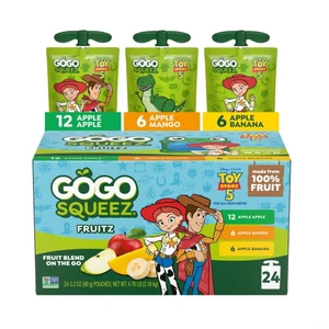 GoGo SqueeZ Toy Story, Variety Pack, 3.2 OZ, 24 Packs