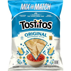 Tostitos Restaurant Style Tortilla Chips, 18.63 OZ