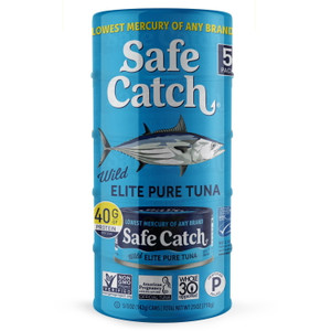 Safe Catch Elite Tuna, 5 OZ, 5 Packs