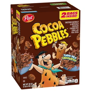 Cocoa Pebbles Cereal, 38 OZ