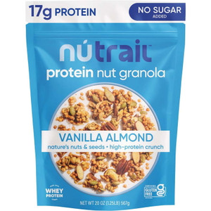 NuTrail Vanilla Almond Protein Granola, 20 OZ