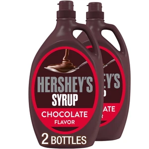HERSHEY'S Chocolate Syrup, 48 OZ, 2 Packs