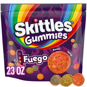 Skittles Gummies Fuego Gummy Candy, 23 OZ