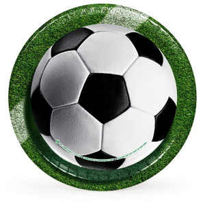 Artstyle World Cup Soccer Paper Plates, 10", 85 CT