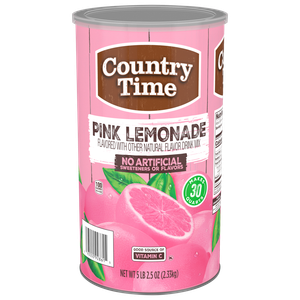 Country Time Drink Mix, Pink Lemonade, 82.5 fl oz