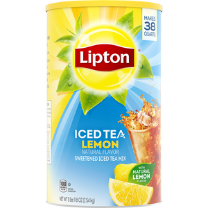 Lipton Iced Tea Mix, Lemon, 5 lbs 9.8 oz