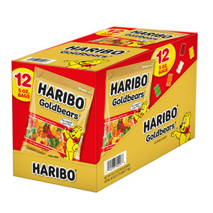 Haribo Goldbears Gummi Candy, 5 oz, 12 ct