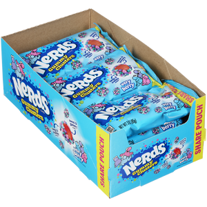Nerds Candy Gummy Clusters, Very Berry, Share Pouch, 3 oz, 12 ct