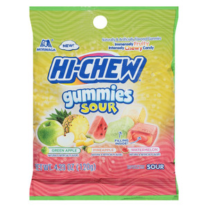 HI-CHEW Sour Gummies, Assorted Flavors, 4.23 oz, 9 ct