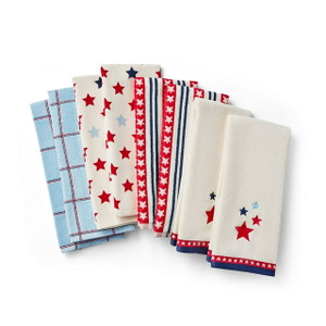 Member's Mark Americana Kitchen Towel Set, 8-Pack: Stars & Stripes