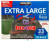 2x Kirkland Signature Flex-Tech Drawstring Trash Bags 33 Gallon 90ct, Total 180ct