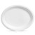 Chinet Classic Platter Paper Plate, 12.63" x 10", 100 CT