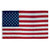 Valley Forge 3x5ft. Nylon US Flag Kit with 6ft. 1.25in. Aluminum Pole and Aluminum Bracket