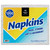 Member's Mark Everyday 1-Ply White Napkins 4 Packs, 300 napkins/pk.