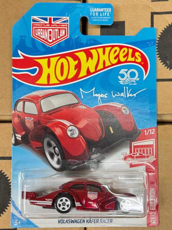 2017 Hot Wheels Volkswagen Kafer Racer Red Edition
