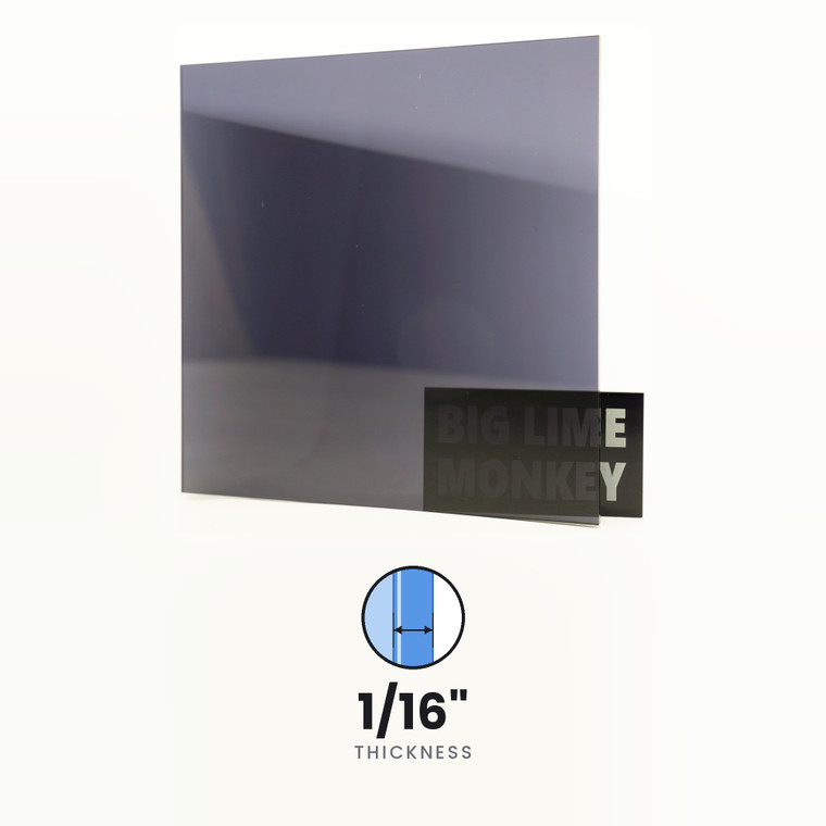 Acrylic Sheet Plexiglass, 1/16" (1mm) Thick