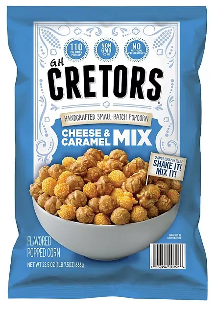 2-Pack G.H. Cretors Popcorn 23.5 oz Each Pack