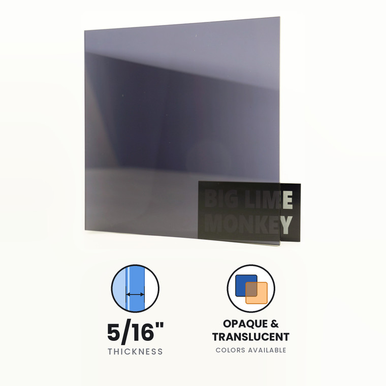 Acrylic Sheet Plexiglass, 5/16" (8mm) Thick