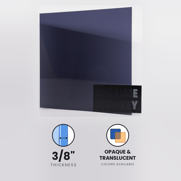 Acrylic Sheet Plexiglass, 3/8" (10mm) Thick