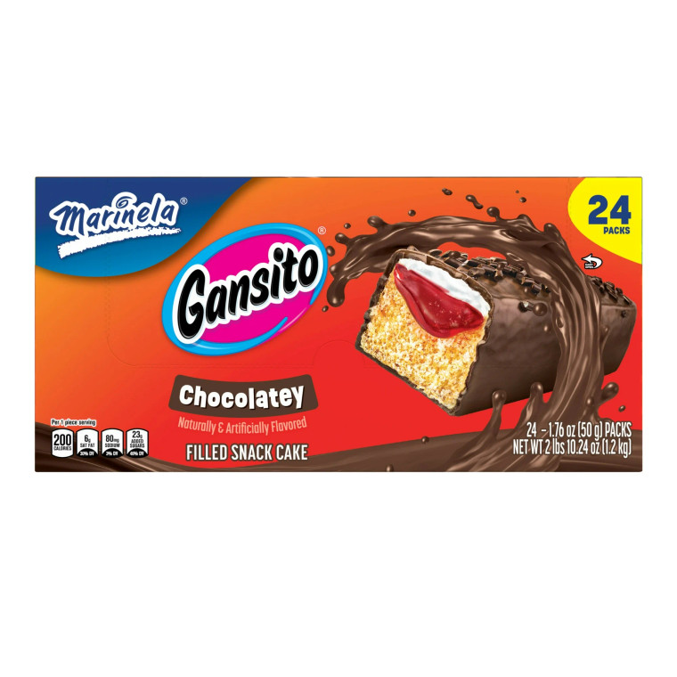 Marinela Gansito Filled Snack Cake 24 Packs