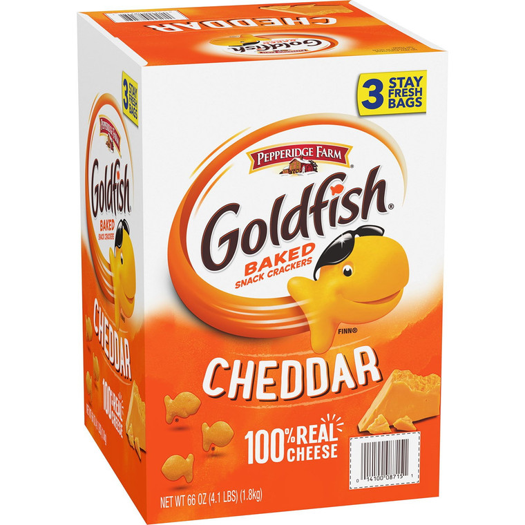 Pepperidge Farm Goldfish Crackers, 22 OZ, 3 Packs