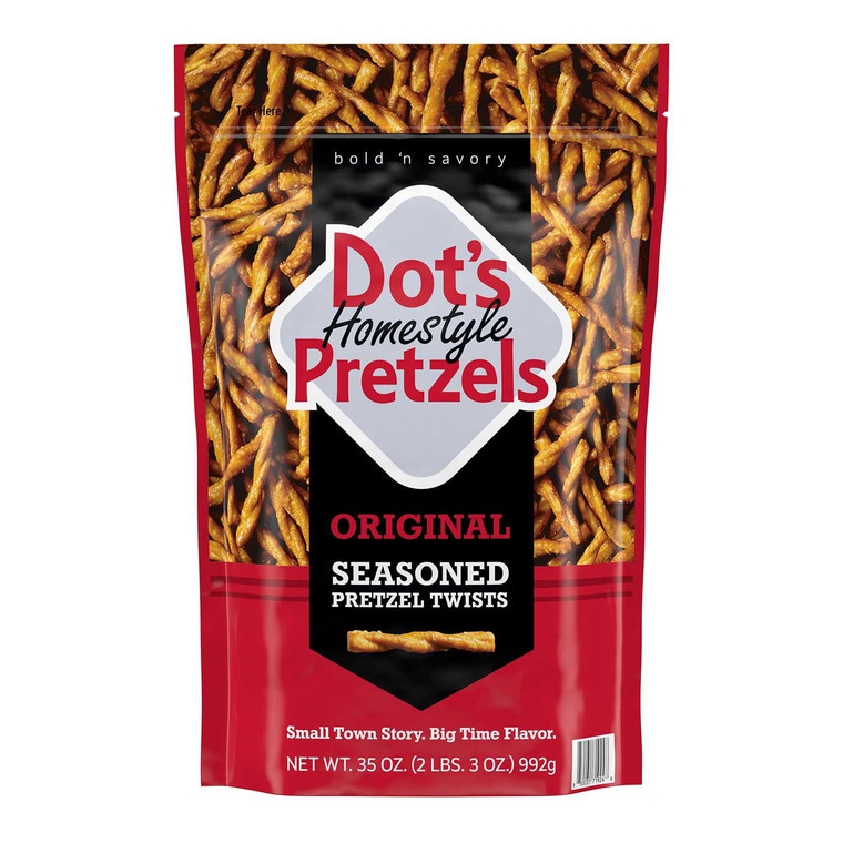 Dot's Homestyle Pretzels Original Seasoned Pretzel Twists, 35 OZ