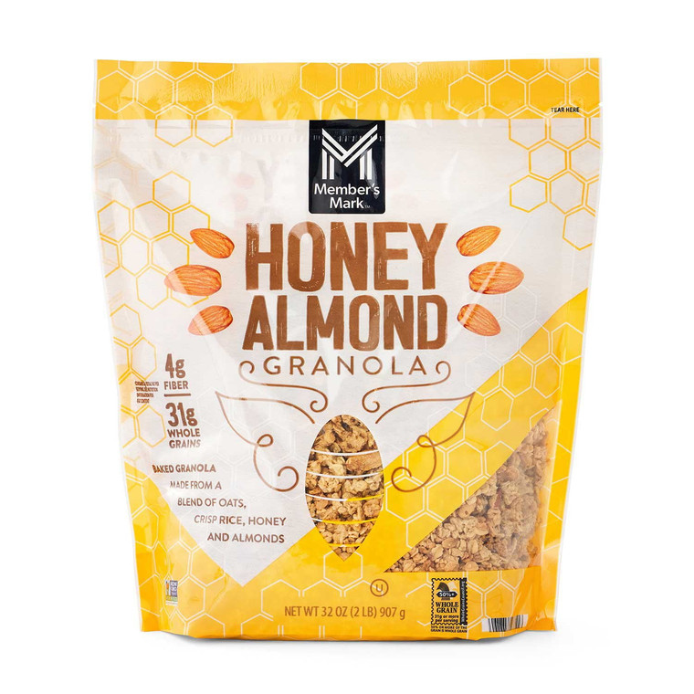 Member's Mark Honey Almond Granola, 32 OZ