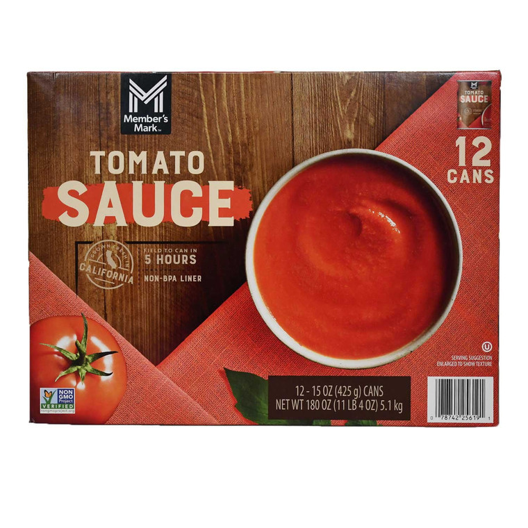 Member's Mark Tomato Sauce, 15 OZ, 12 CT