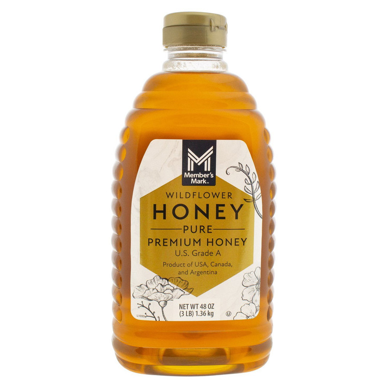 Member’s Mark Wildflower Pure Premium Honey, 48 OZ
