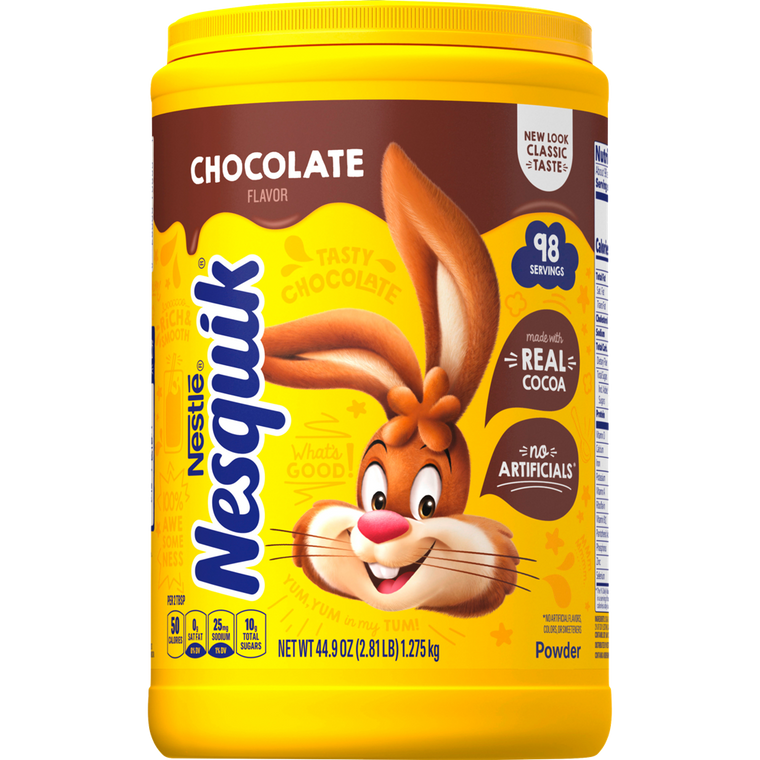Nesquik Drink Mix, Chocolate, 44.9 oz