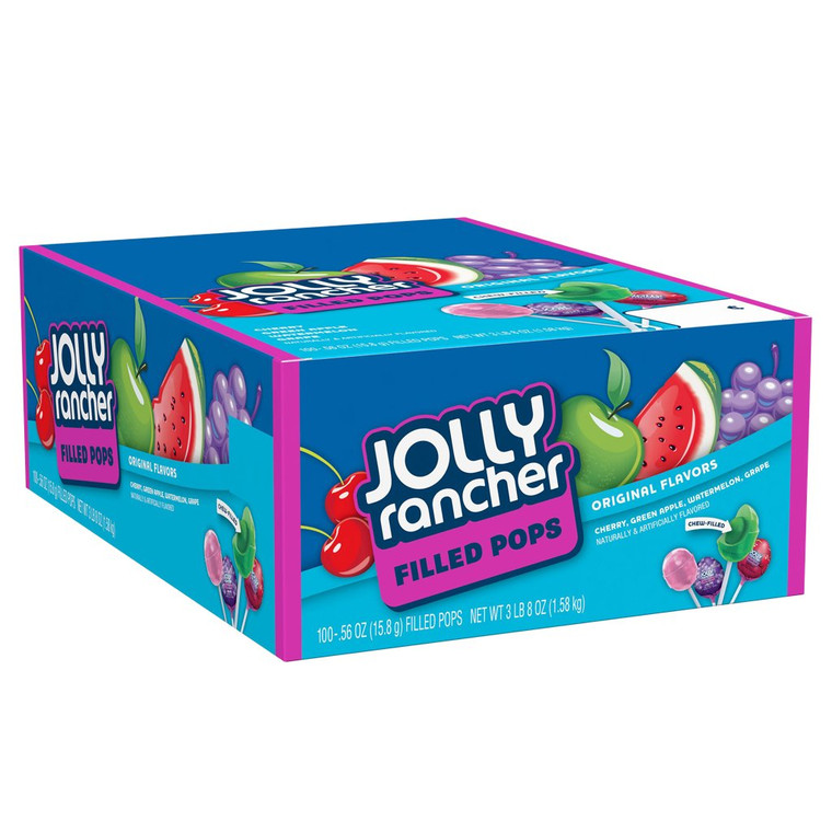 Jolly Rancher Lollipops, Variety Pack, 0.56 oz, 100 ct
