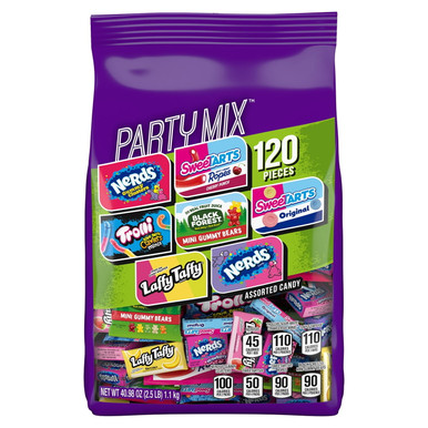 Ferrara Assorted Party Mix, Variety Mix Bag, 40.9 OZ, 120 Pieces