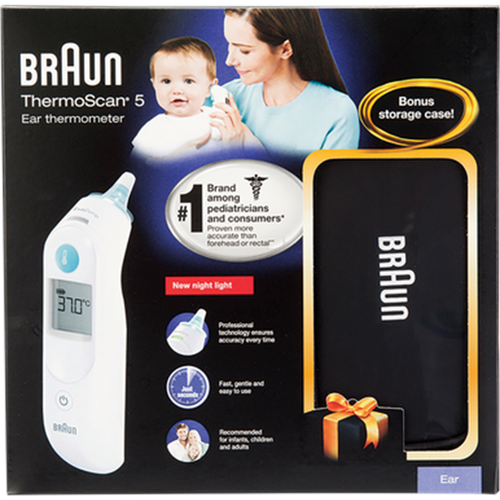 Braun IRT 6030 Thermoscan + GWP case