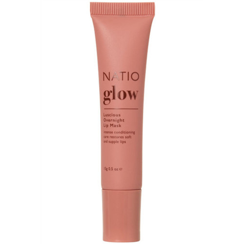 Natio Glow Luscious Overnight Lip Mask 15g