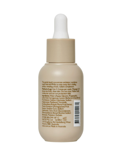 Natio Glow Multi-Action Exfoliating Concentrate 30ml