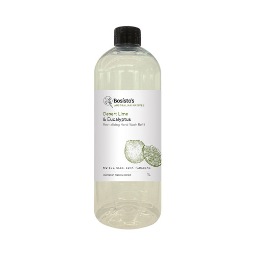 Bosisto's Desert Lime & Eucalyptus Hand Wash Refill 1L
