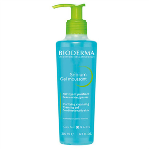 Bioderma Sebium Gel Moussant - Foaming Gel Cleanser 200ml