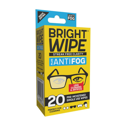 Bright Wipe Lens & Antifog Wipes 