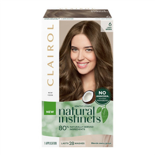 Clairol Natural Instincts 6 Suede - Light Brown