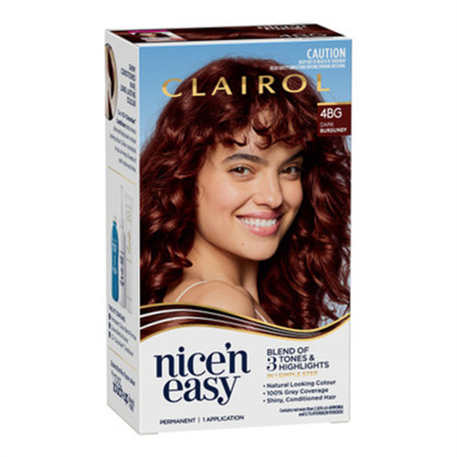 Clairol Nice 'N Easy 4BG Dark Burgundy