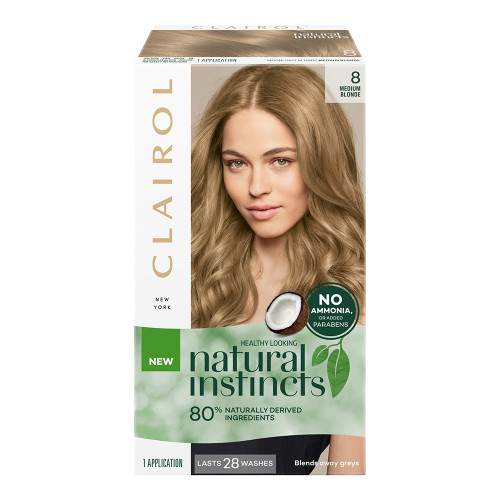 Clairol Natural Instincts 8 Moonlight Blonde - Medium Blonde