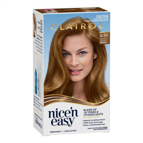 Clairol Nice 'N Easy Natural Lightest Gold Brown 6.5G