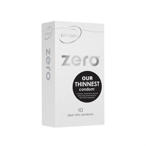 LifeStyles ZERO Condoms 10pk