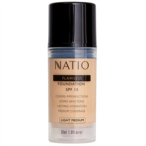 Natio  Flawless Foundation Light 30ml
