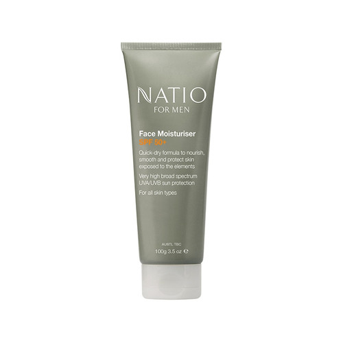 Natio for Men SPF 50+ Face Moisturiser